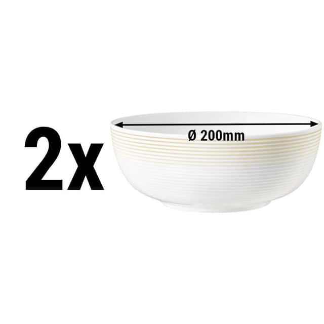 (2 pieces) Seltmann Weiden - Foodbowl - Ø 200 mm