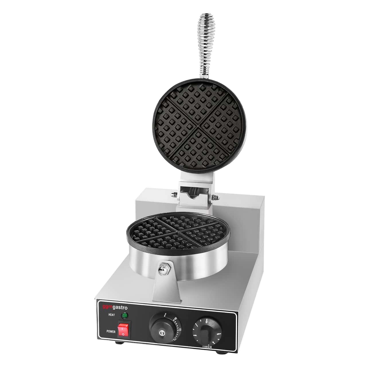 Waffeleisen - Einzeln - 1,3kW - Form: Rund - Ø 180mm