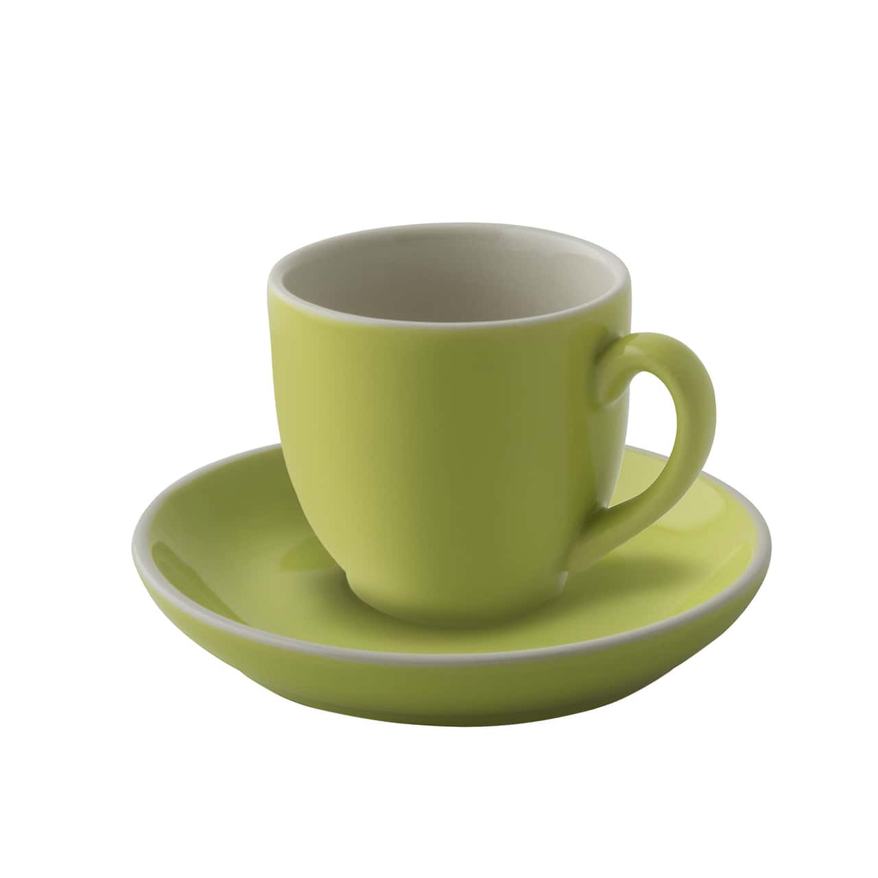 (12 Stück) COLORS - Kaffeeuntertasse - Ø 12 cm - Lime