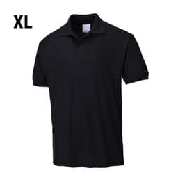 Herren Poloshirt - Schwarz - Größe: XL