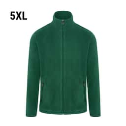 KARLOWSKY | Herren Workwear Fleecejacke Warm-Up - Waldgrün - Größe: 5XL