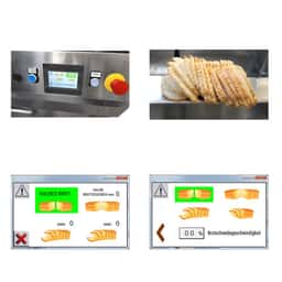 Brotschneidemaschine - Scheibendicke 3-40mm - 1,57 kW