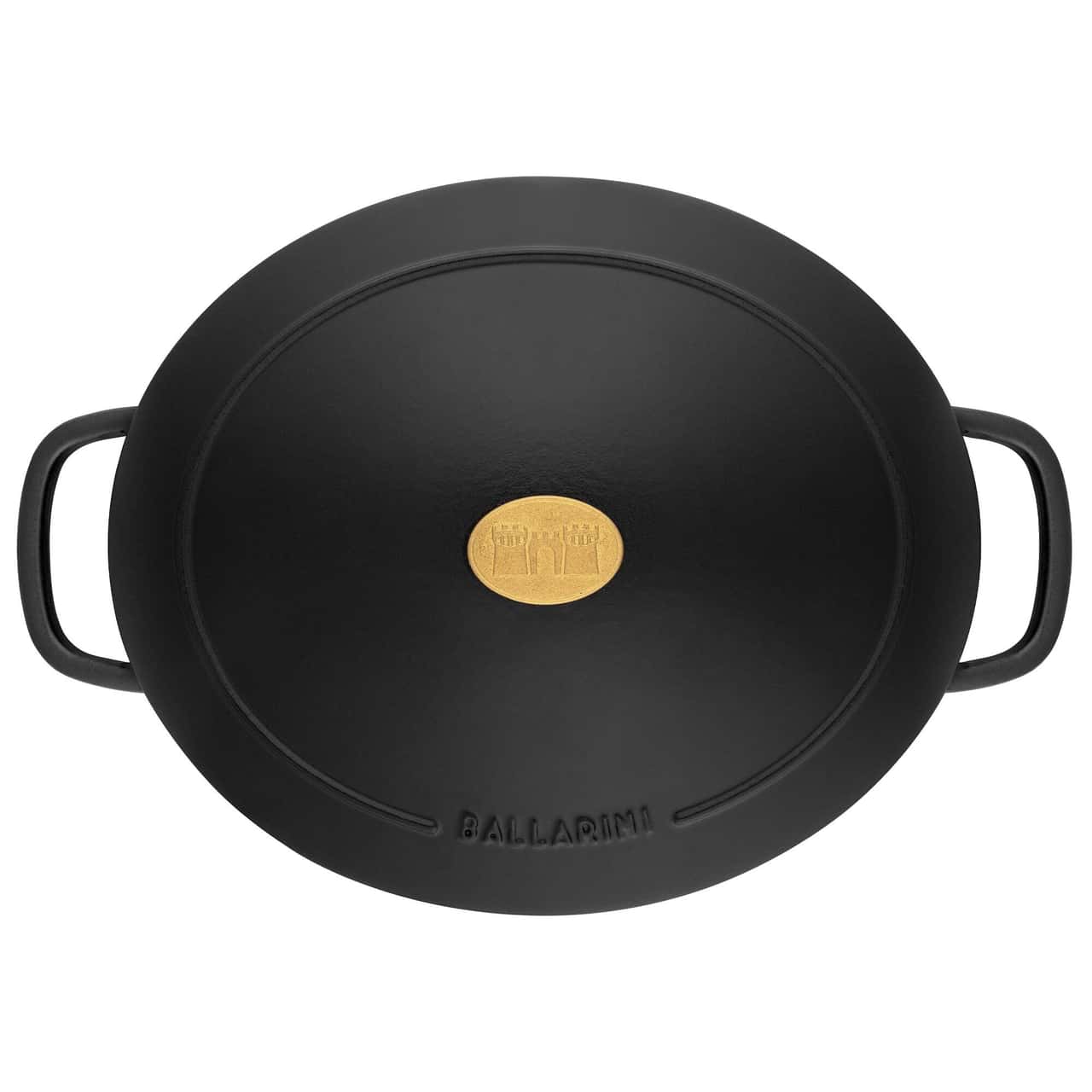 BALLARINI | BELLAMONTE - Cocotte - oval - 290mm - Gusseisen - Schwarz