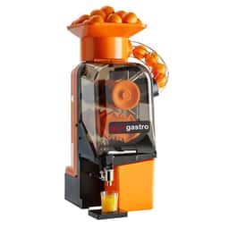 Elektrische Orangenpresse - Orange - Automatische Fruchtzufuhr - inkl. Ablasshahn & Reinigungsmodus