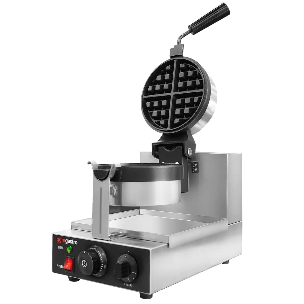 Waffeleisen - Einzeln - 1,3kW - 180° Drehung