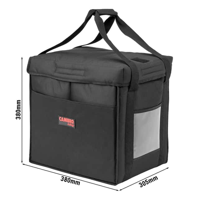 CAMBRO | GOBAG® - Mittelgroße faltbare Liefertasche - Schwarz