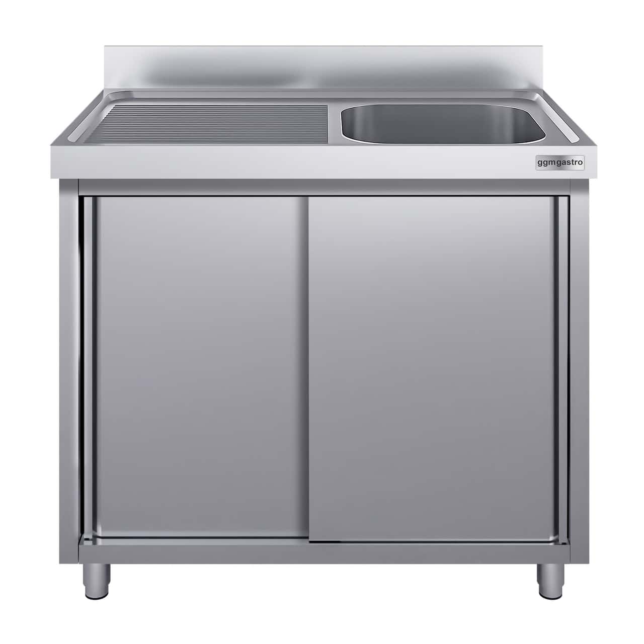 Spülschrank ECO - 1000x700mm - mit 1 Becken recht