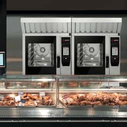 Elektro Hähnchengrill - Touch - 4x GN 1/1 - mit Fettauffangsystem