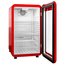 Minibar-Kühlschrank - 500mm - 120 Liter - 1 Glastür & LED-Beleuchtung