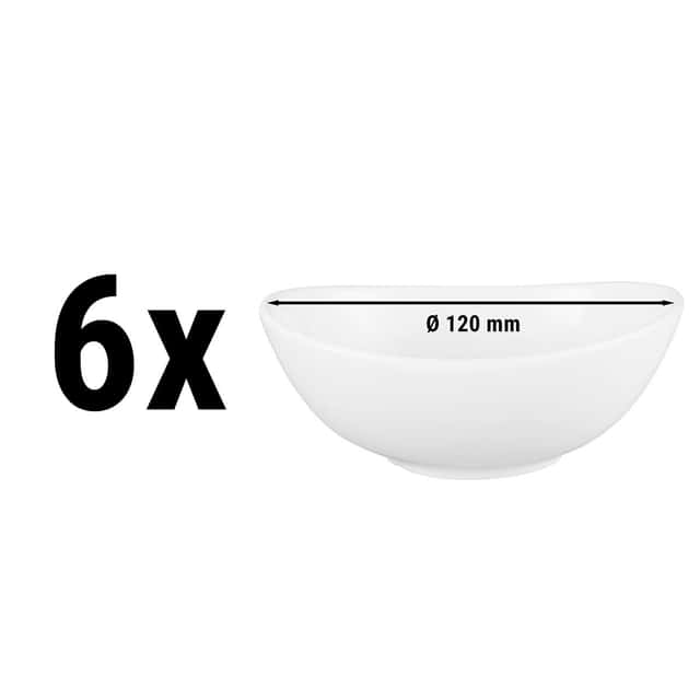 (6 pieces) Seltmann Weiden - Bowl oval - 120 mm