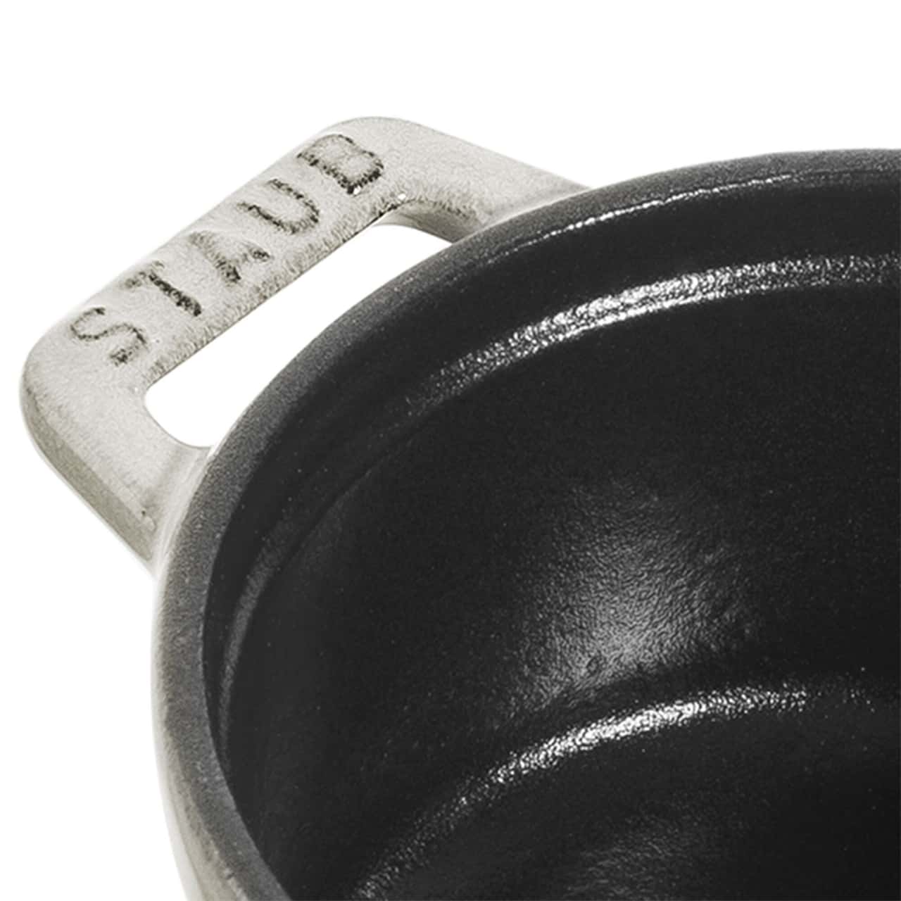 STAUB | LA COCOTTE - Mini Cocotte - Ø 100mm - Gusseisen - Weisser Trüffel