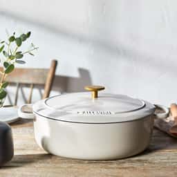 STAUB | LA COCOTTE - Cocotte - oval - 290mm - Gusseisen - Elfenbein-Weiß