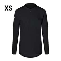 (6 Stück) KARLOWSKY | Langarm Herren Arbeitsshirt Performance - Schwarz - Größe: XS