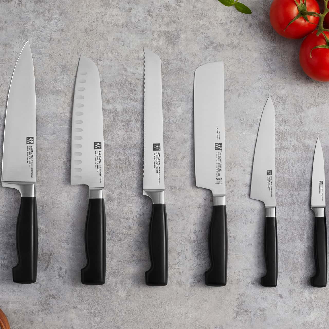 ZWILLING | VIER STERNE - Nůž na chléb s vlnitým ostřím - čepel: 200mm