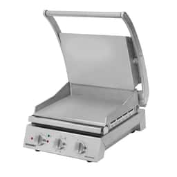 ROBAND | Kontaktgrill | Hamburger Grill - 2,2 kW - oben & unten glatt - Grillfläche: 375x275mm