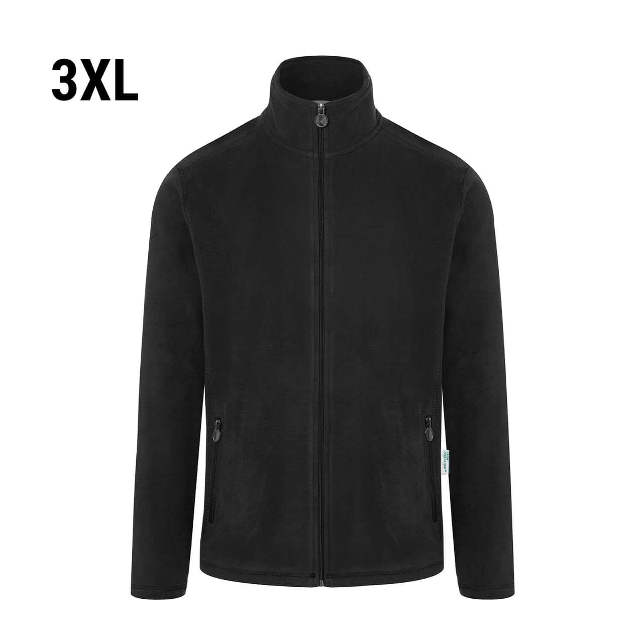 KARLOWSKY | Herren Workwear Fleecejacke Warm-Up - Schwarz - Größe: 3XL