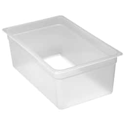 (6 kusů) CAMBRO | CAMWEAR® - polypropylenové GN nádoby 1/1 - mléčné - hloubka 200 mm