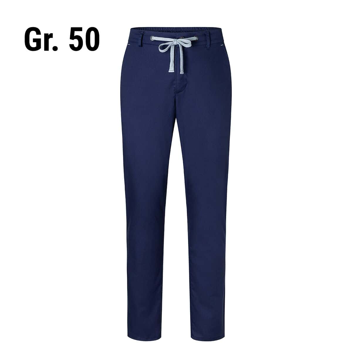 (6 Stück) KARLOWSKY | Herren Chinohose Modern-Stretch - Marine - Größe: 50