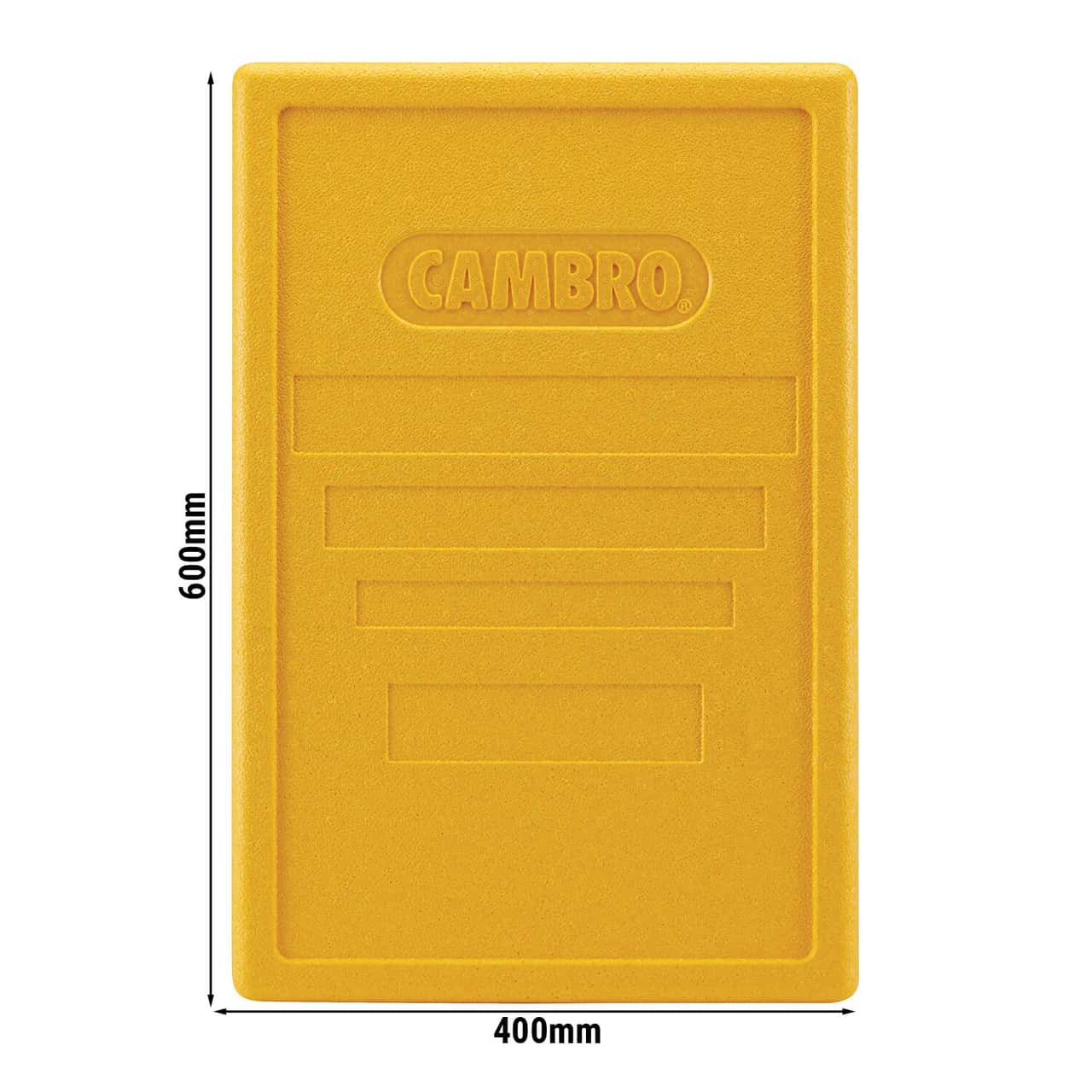 CAMBRO | CAM GOBOX® - DECKEL - passend für EPP140, EPP160, EPP180 & EPP180S - Gelb