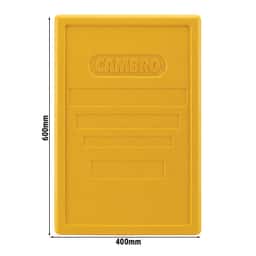 CAMBRO | CAM GOBOX® - DECKEL - passend für EPP140, EPP160, EPP180 & EPP180S - Gelb