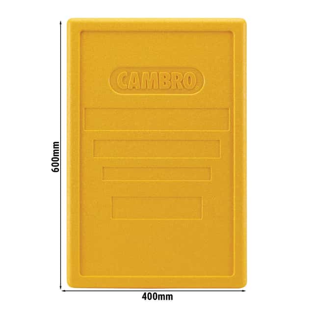 CAMBRO | CAM GOBOX® - DECKEL - passend für EPP140, EPP160, EPP180 & EPP180S - Gelb