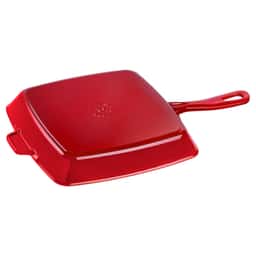 STAUB | GRILL PANS - American Grill - 260x260mm - Gusseisen - Kirsch-Rot