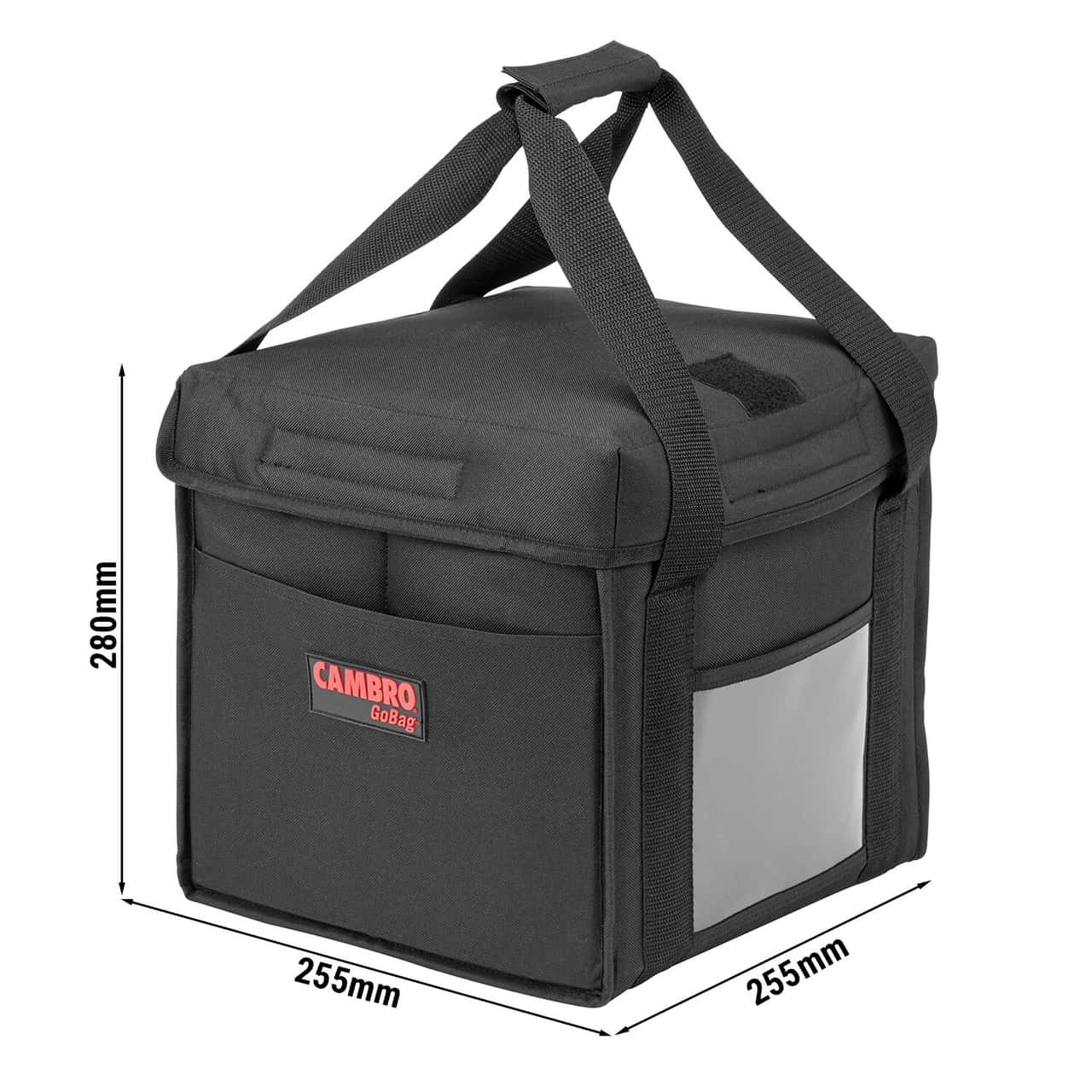 CAMBRO | GOBAG® - Kleine faltbare Liefertasche - Schwarz