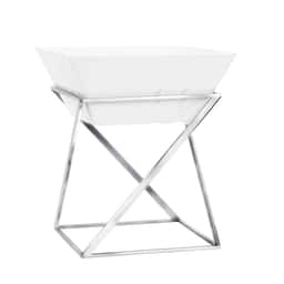 Etagerie / buffet stand - incl. 1 melamine bowl - angular