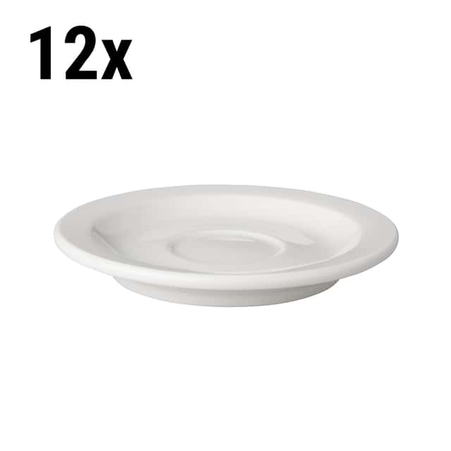 (12 Stück) BUDGETLINE - Untertasse Mammoet - Ø 14 cm - Weiß