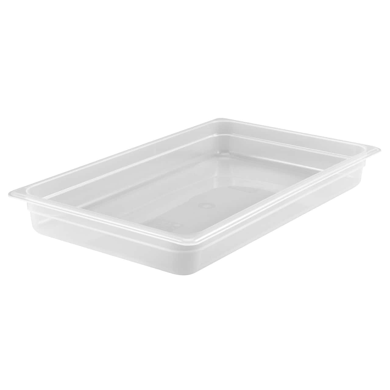 (6 kusů) CAMBRO | CAMWEAR® - polypropylenové GN nádoby 1/1 - mléčné - hloubka 100 mm