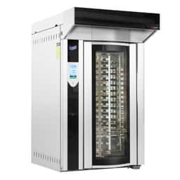 Rotierender Elektro Bäckerei-Heißluftofen - Touch - 12-15 x EN 60x40 - mit Waschsystem