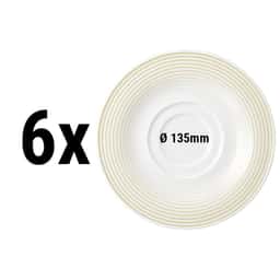 (6 pieces) Seltmann Weiden - Saucer - Ø 135 mm