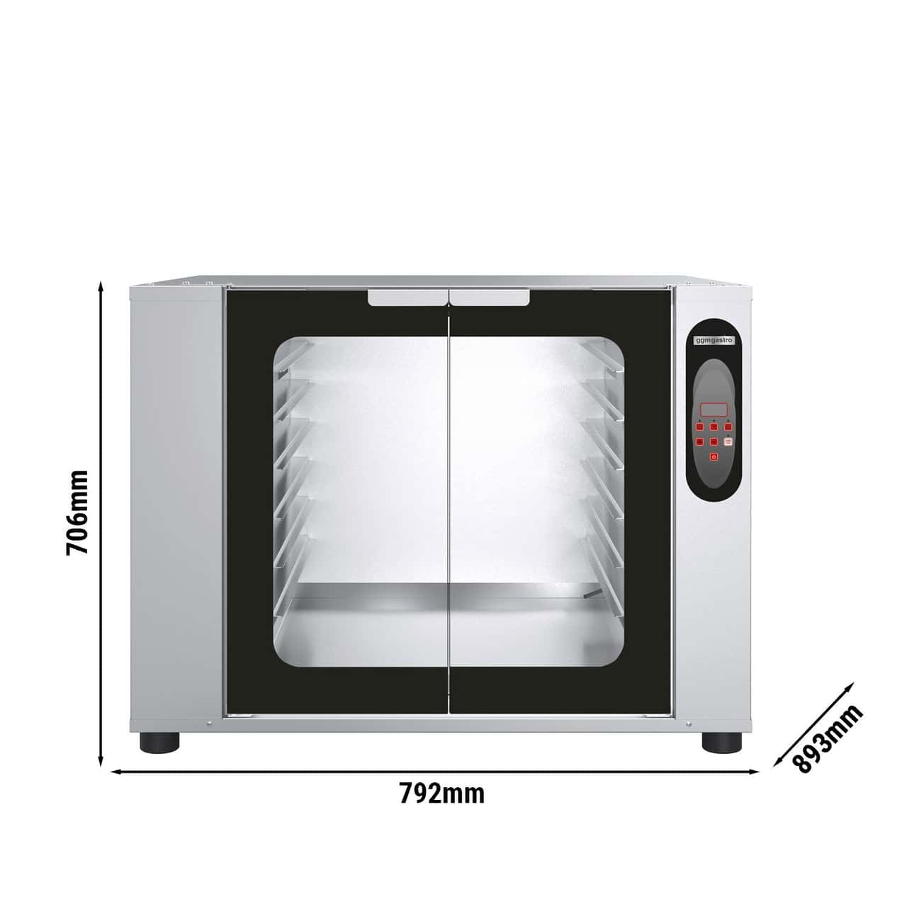 Gärschrank - Digital - 12x EN 60x40 oder 12x GN 1/1