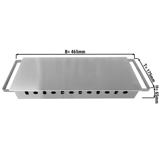 Speisewärmer -465 x 175 x 65 mm