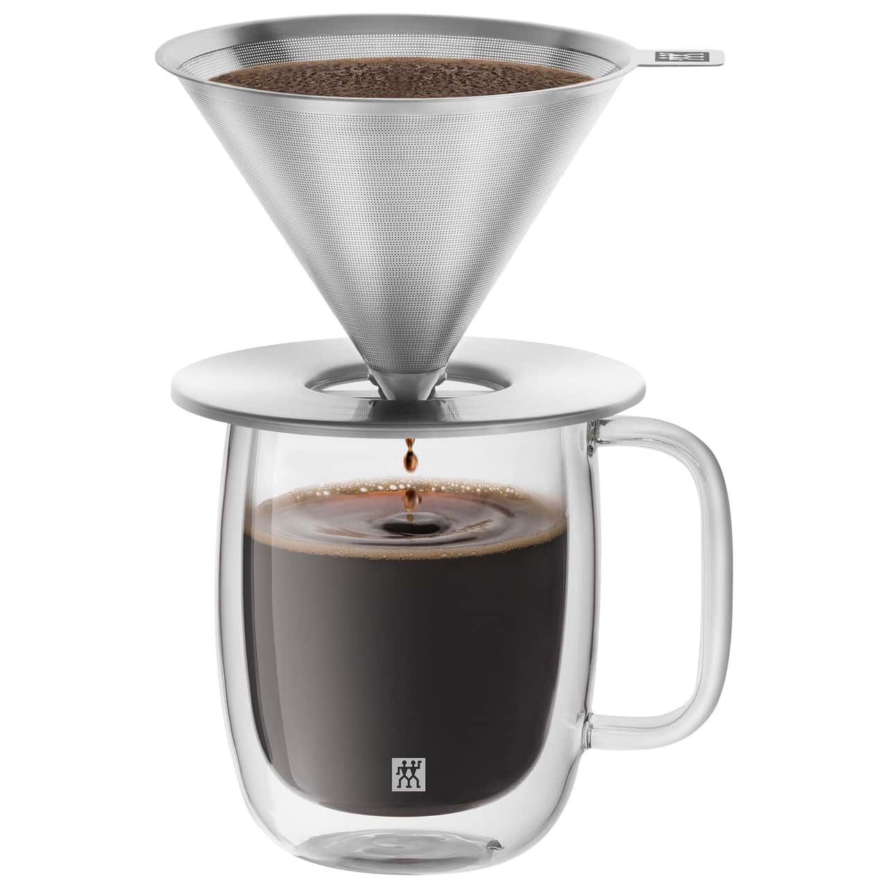 ZWILLING | COFFEE - Pour Over Kaffeefilter-Set & Kaffeeglas, 2-tlg