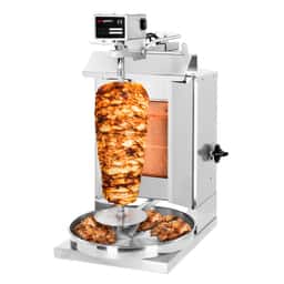 Gas Gyros-/ Dönergrill - 1 Brenner - max. 5 kg - inkl. Flügeltüren