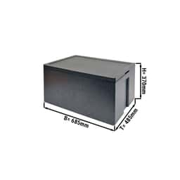 Thermobox Maxi - 82,3 Liter | Isolierbox | Styroporbox | Polibox | Warmhaltebox