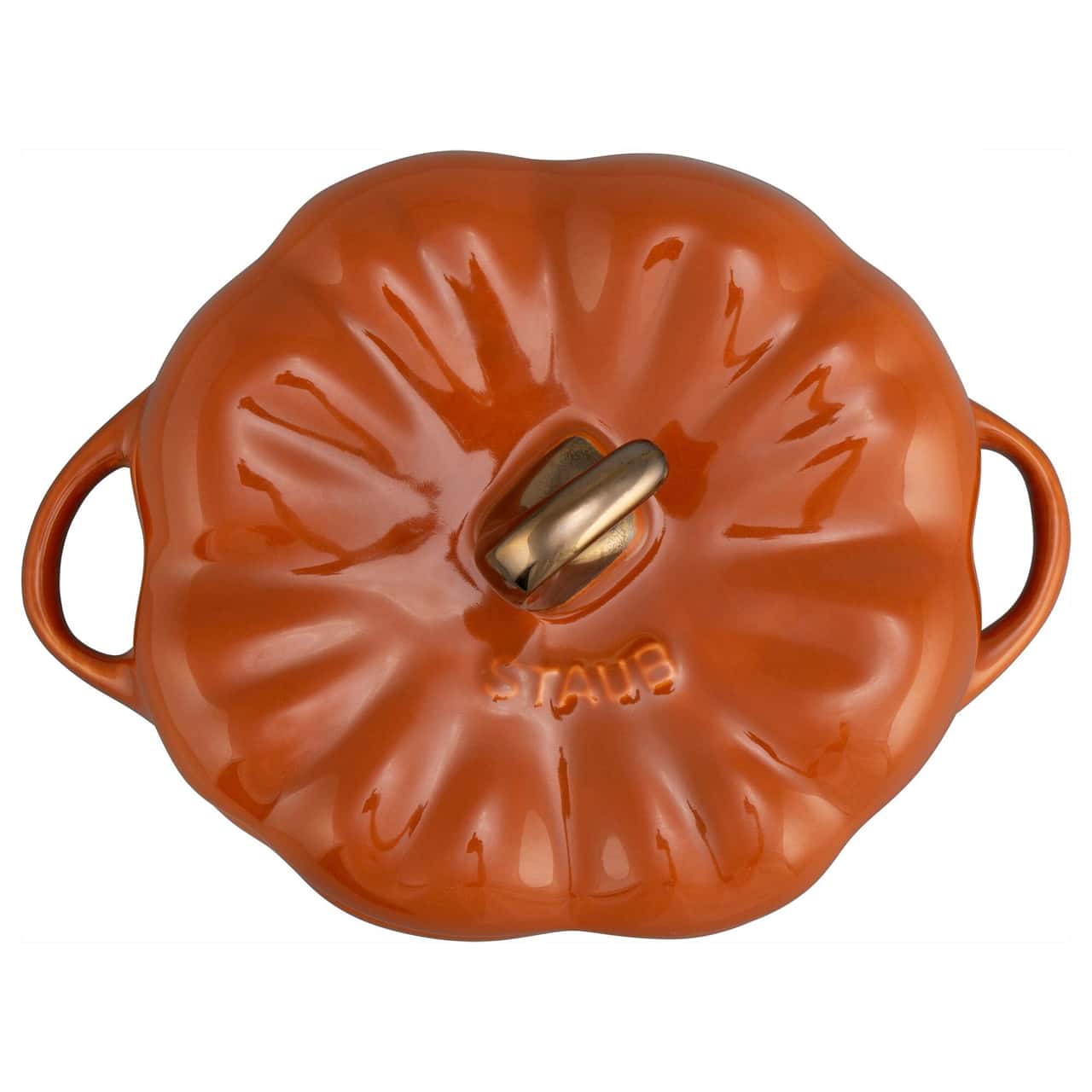 STAUB | CERAMIQUE - Cocotte - Form Kürbis - Ø 120mm - Keramik - Zimt