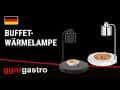 Buffet-Wärmelampe - Rund