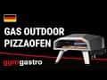 Tragbarer Gas Pizzaofen - Tiefe: 300mm