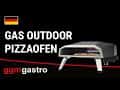 Tragbarer Gas Pizzaofen - Tiefe: 300mm