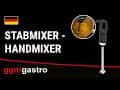 Stabmixer-Motor - 650 Watt - Geschwindigkeit stufenlos regelbar