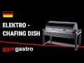 Elektro Chafing Dish - GN 1/1 - Schwarz - mit Deckel