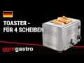 Toaster - für 4 Scheiben