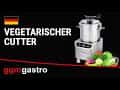 Vegetarischer Cutter - 18 Liter - 1,5 kW - 220 Volt - 1500rpm