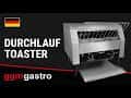 Durchlauftoaster - 2,6 kW