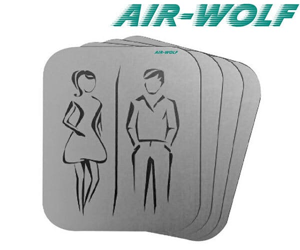 AIR-WOLF | Cedulky na dveře
