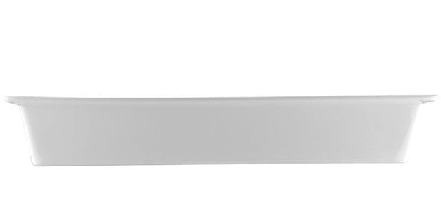 (1 Kus) PERA bílá - Mísa - obdélníková - 40 x 30 x 6 cm