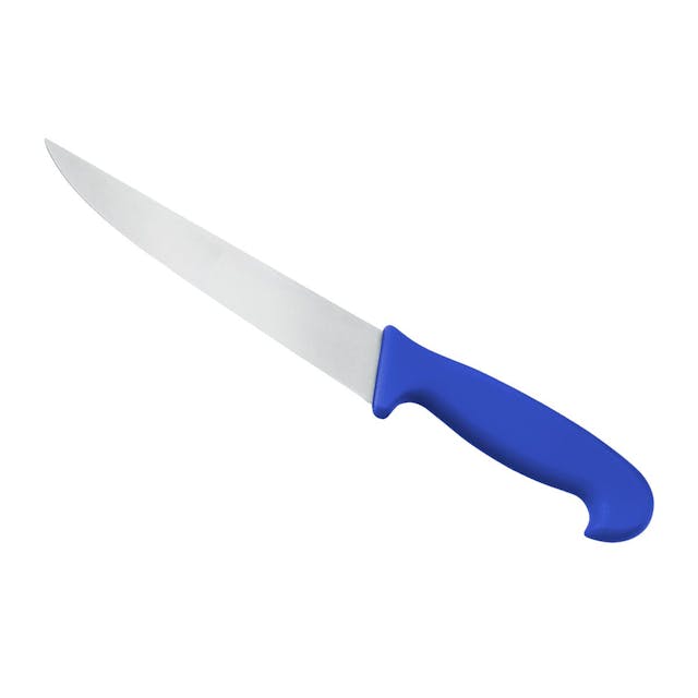Špičatý nůž modrý 18cm