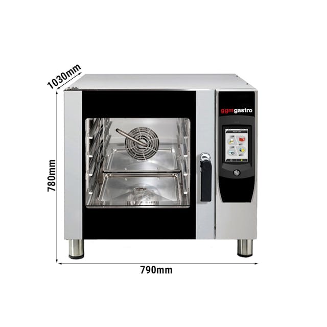 Bakery combi steamer - Touch - 4x EN 60x40 with washing system